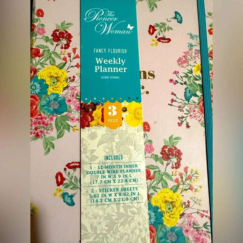 COPY - Pioneer Woman Fancy Flourish Weekly Planner